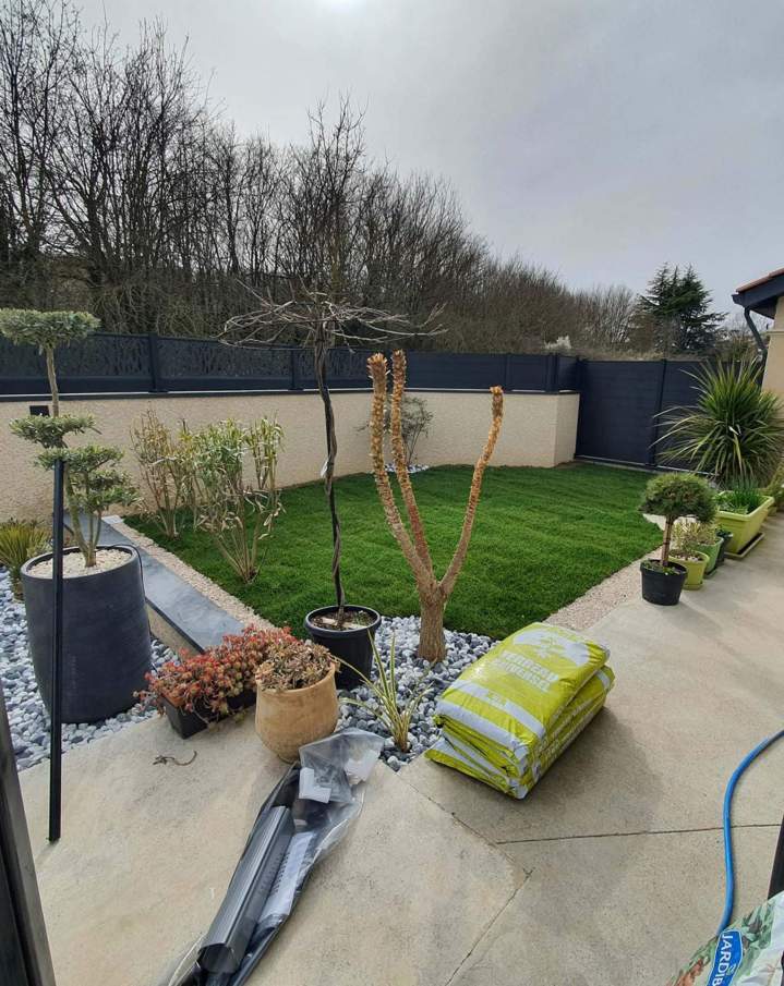 Construction de terrasse extérieure Luzinay