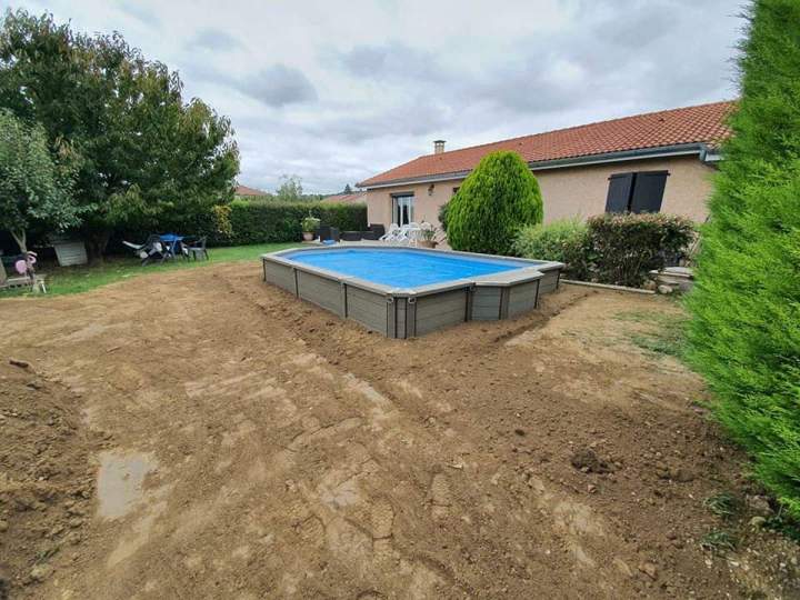 Travaux d'aménagement extérieur Luzinay