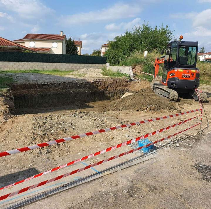 Entreprise de terrassement Luzinay